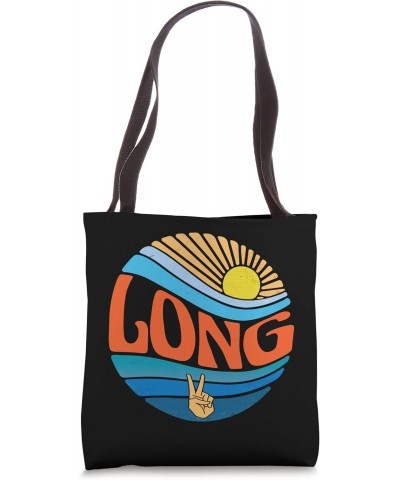 Long Shirt Vintage Sunset Long Groovy Tie Dye Tote Bag $11.18 Totes