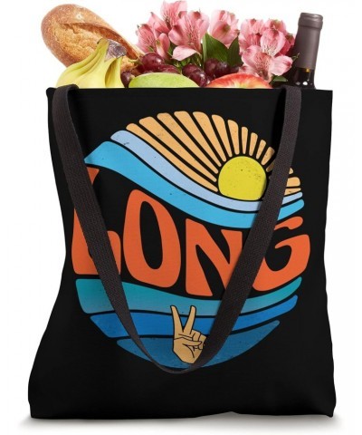 Long Shirt Vintage Sunset Long Groovy Tie Dye Tote Bag $11.18 Totes