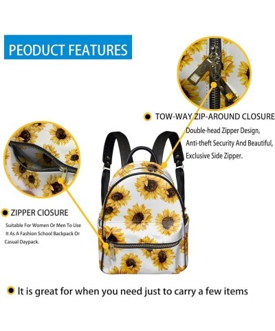 Fashion School Bag Zipper Around,Softy PU Leather Backpack for Women Girls,Flower Birds Design Large Capacity Tops Book Bag S...