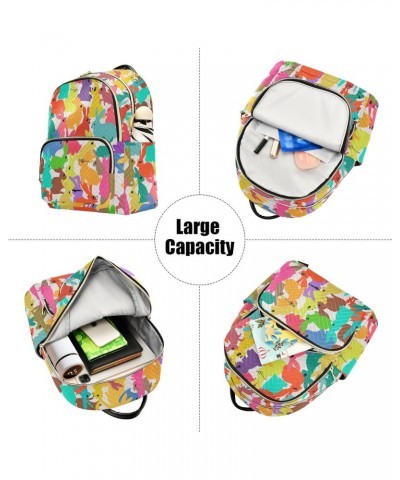 Easter Bunny Fashion Backpack Purse for Women Multipurpose Casual Daypack with Multi Pockets & Secured Zipper Ladies Shoulder...