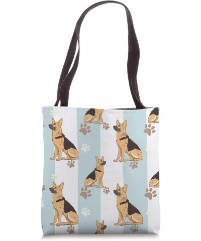 Cute German Shepherd K9 Dog Lover Gift Women Girl Tote Bag $14.39 Totes