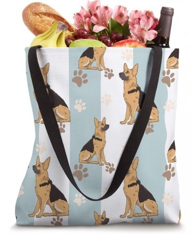 Cute German Shepherd K9 Dog Lover Gift Women Girl Tote Bag $14.39 Totes