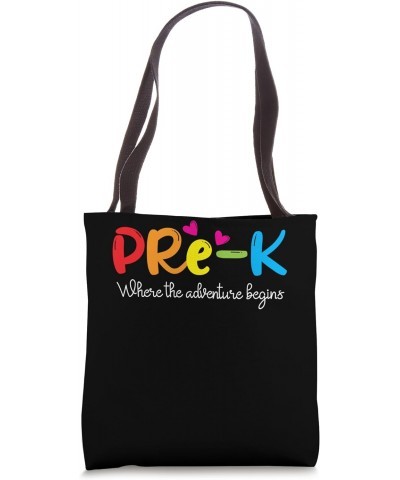 pre k where the adventure begins Tote Bag $10.50 Totes