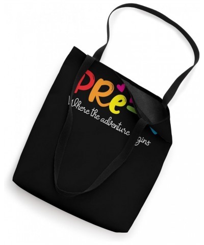 pre k where the adventure begins Tote Bag $10.50 Totes