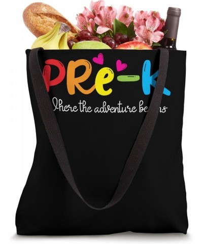 pre k where the adventure begins Tote Bag $10.50 Totes