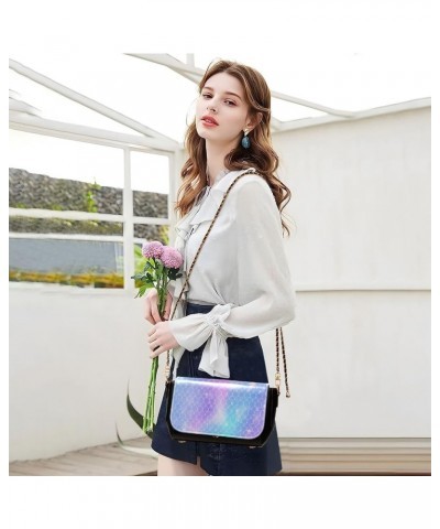 Crossbody Bags for Women Trendy Women's Black Shoulder Bag Small PU Leather Flap Cross Body Bag Handbags Pattern25 $22.54 Cro...