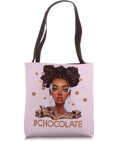 Chocolate - History Of Forgotten Black History Month Tote Bag $9.60 Totes