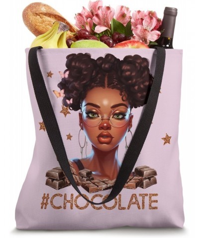 Chocolate - History Of Forgotten Black History Month Tote Bag $9.60 Totes