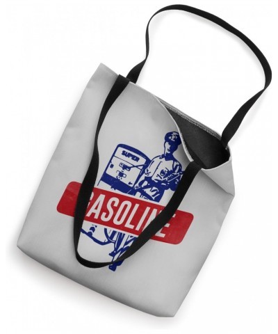 Retro Gasoline - Gas pump attendant - Fun vintage look Tote Bag $9.45 Totes