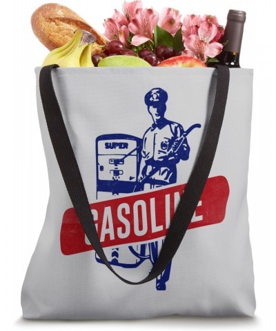 Retro Gasoline - Gas pump attendant - Fun vintage look Tote Bag $9.45 Totes