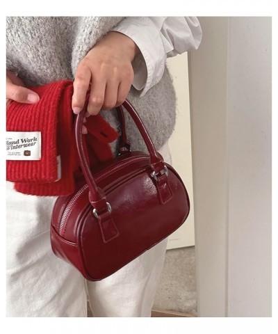 Small Crossbody Purse Red Cross Body Bag for Women Red Handbag Red Purses for Women Trendy Purses for Women 2024 (Red,Small) ...