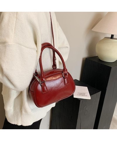 Small Crossbody Purse Red Cross Body Bag for Women Red Handbag Red Purses for Women Trendy Purses for Women 2024 (Red,Small) ...