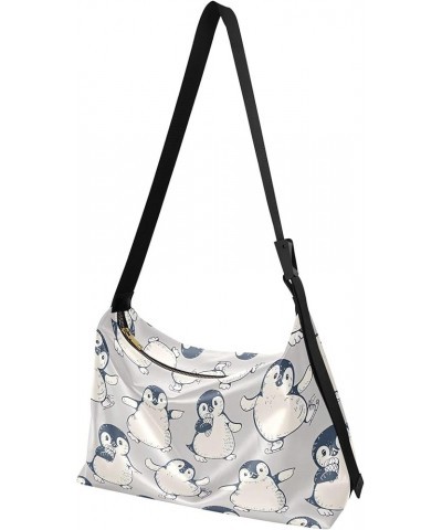 Bunny Butterfly Peonies Rabbit Print Soft PU Leather Hobo Bags Cross Body Men Bag Animal Print Women Purse Monochrome Cute Pe...