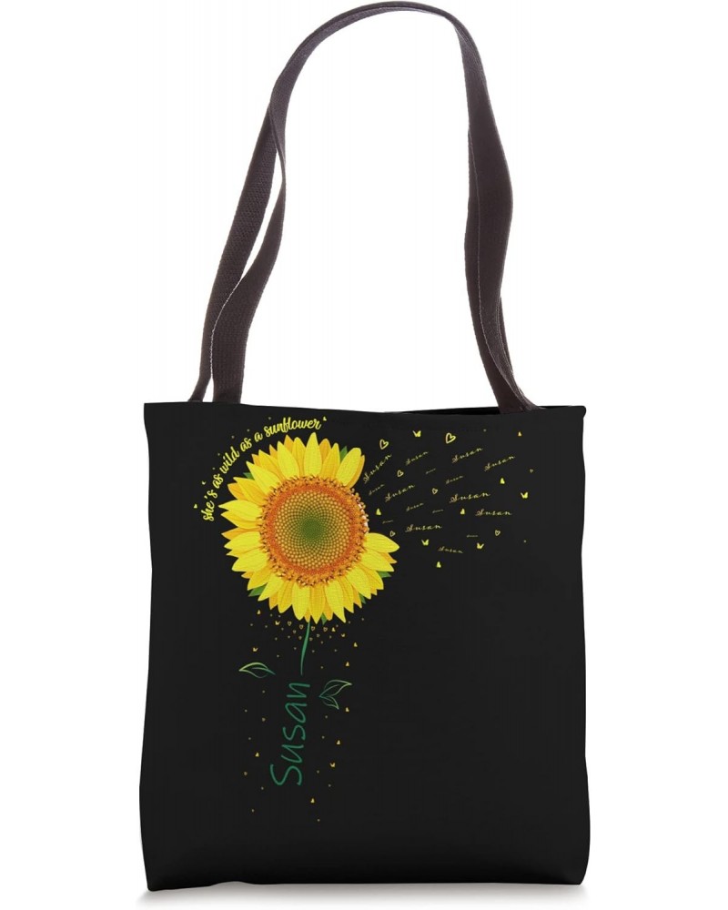 Susan Shirt for women, girl. Susan Name Sunflower Tote Bag $10.53 Totes