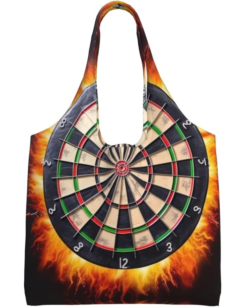 Follow Your Dreams Sloth Printed One-Shoulder Commuting Canvas Bag Is Light, Durable And Multifunctional Dart Board $19.18 Totes