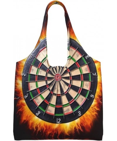 Follow Your Dreams Sloth Printed One-Shoulder Commuting Canvas Bag Is Light, Durable And Multifunctional Dart Board $19.18 Totes