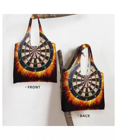 Follow Your Dreams Sloth Printed One-Shoulder Commuting Canvas Bag Is Light, Durable And Multifunctional Dart Board $19.18 Totes