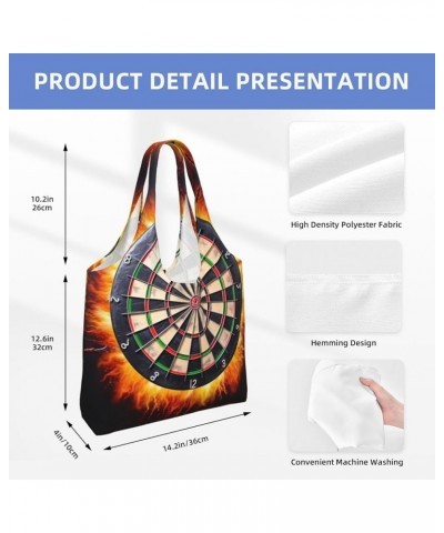 Follow Your Dreams Sloth Printed One-Shoulder Commuting Canvas Bag Is Light, Durable And Multifunctional Dart Board $19.18 Totes