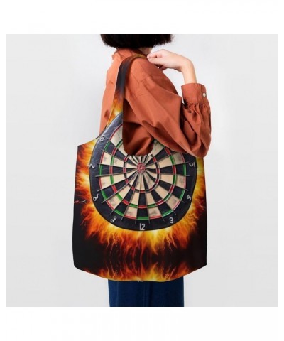 Follow Your Dreams Sloth Printed One-Shoulder Commuting Canvas Bag Is Light, Durable And Multifunctional Dart Board $19.18 Totes