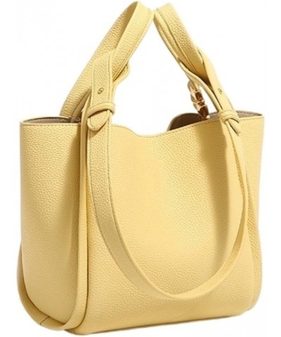 Fashion Crossbody Bag for Women Handbag Womens Shoulder Bag (Color : Brown) Yellow $53.67 Shoulder Bags