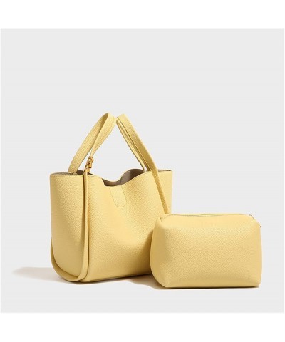 Fashion Crossbody Bag for Women Handbag Womens Shoulder Bag (Color : Brown) Yellow $53.67 Shoulder Bags