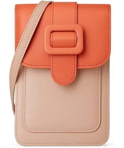 Messenger Bag Women's Shoulder Mobile Phone Bag Fashion Ladies Wallet (Color : A) A $35.41 Wallets