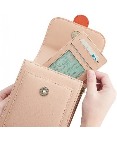 Messenger Bag Women's Shoulder Mobile Phone Bag Fashion Ladies Wallet (Color : A) A $35.41 Wallets