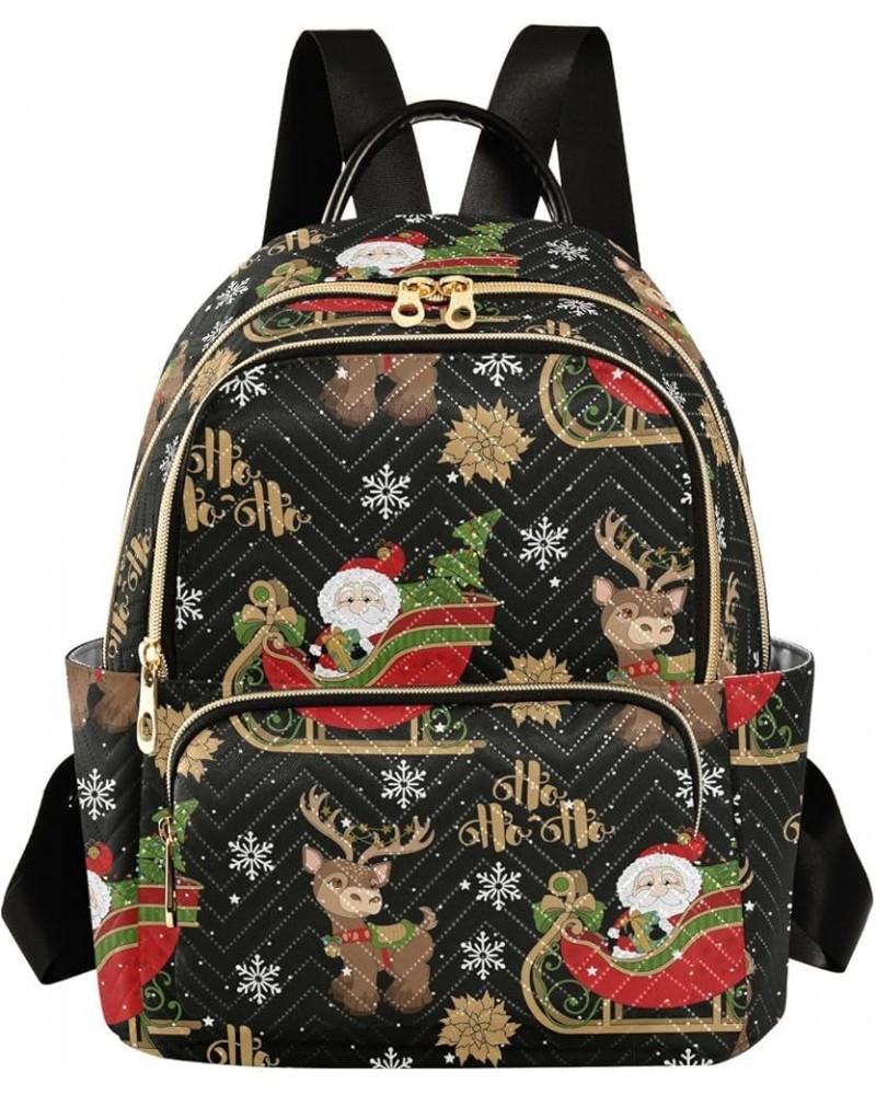 Christmas Backpack Purse for Women Anti-theft Small Fashion Travel Backpack HandBag Back Pack Lady Gifts,M Small $20.29 Backp...