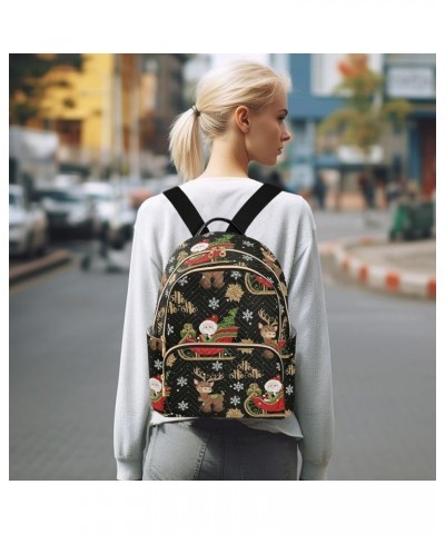 Christmas Backpack Purse for Women Anti-theft Small Fashion Travel Backpack HandBag Back Pack Lady Gifts,M Small $20.29 Backp...