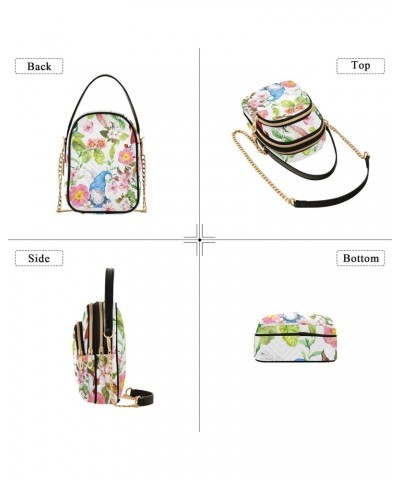 Cute Gnomes Flower Crossbody Bags for Women Crossbody Purse Bag Hand Bags with Chain Strap for Women $15.07 Crossbody Bags