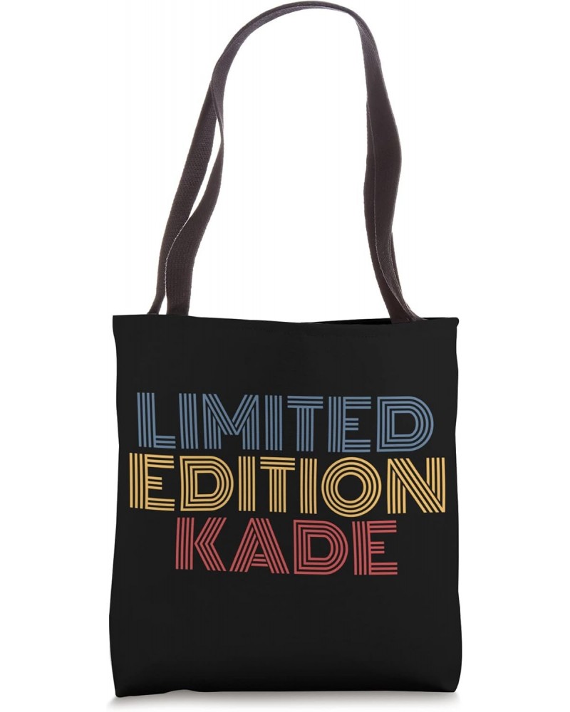 Kade Limited Editon Personalized Name funny Tote Bag $12.18 Totes