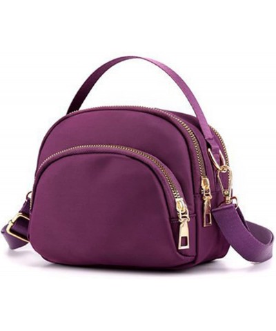 Hsakess Small Crossbody Bags for Women Stylish Sling Shoulder Bag Travel Messenger Handbags Satchel Purse Purple $7.74 Crossb...