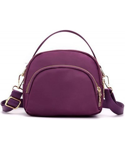 Hsakess Small Crossbody Bags for Women Stylish Sling Shoulder Bag Travel Messenger Handbags Satchel Purse Purple $7.74 Crossb...