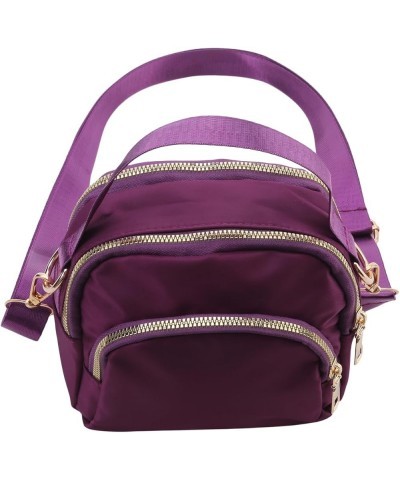 Hsakess Small Crossbody Bags for Women Stylish Sling Shoulder Bag Travel Messenger Handbags Satchel Purse Purple $7.74 Crossb...