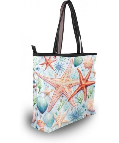 Tote Bag for Women with Zipper,Polyester Tote Purse Holiday Tote Bag Work Handbag Women Gift 7 $12.86 Totes