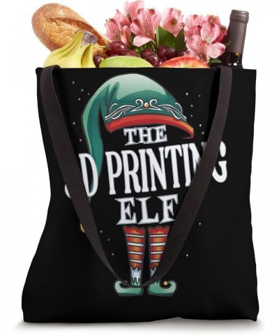 3D Printing Elf Christmas Group Xmas Pajama Party Tote Bag $10.53 Totes