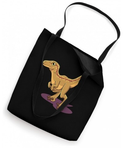 Cartoon Velociraptor Tote Bag $14.70 Totes