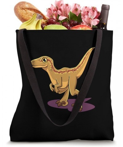 Cartoon Velociraptor Tote Bag $14.70 Totes