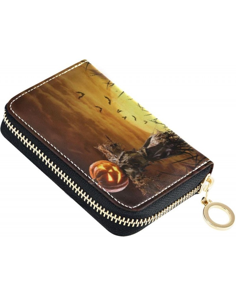 Pink Marble Texture RFID Credit Card Holder Leather With Zipper Card Case Wallet for Women Girls Color 4 $11.20 Wallets