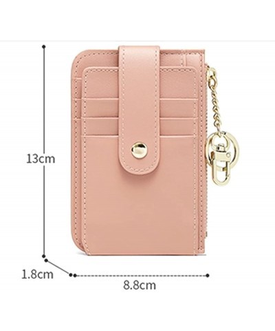 Wallet,Card Bag,Designer Card Holder Purse Mini Wallets for Women Soft PU Leather Zipper Purses Ladies Driving License Purse ...