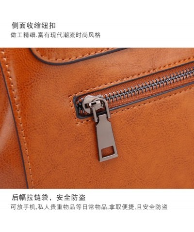 Leather Crossbody Bag for Women Mini Handbags Ladies Shoulder Bag Phone Bag Coffee $32.24 Backpacks