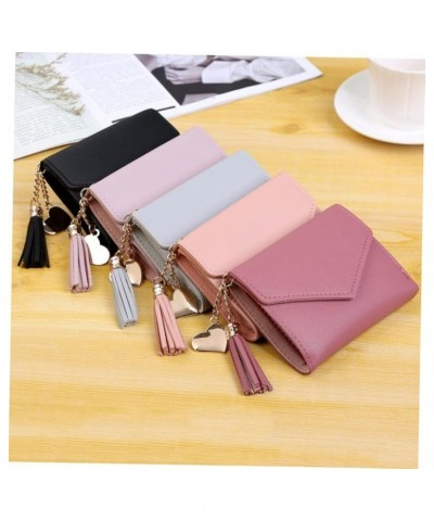 Wallet Coin Pouch Wallet Pocket Ladies Small Coin Pouch Women Purses Holder Clutch Fringe Purses for Women Leather Wallet for...