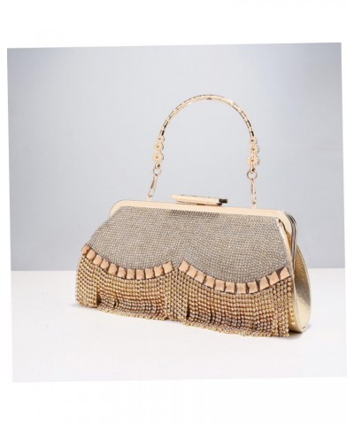 Ladies Bag Golden Purse Fashion Handbag Women Banquet Bag Hand Bags Evening Bag Party Storage Bag Nude Clutch Evening Clutch ...