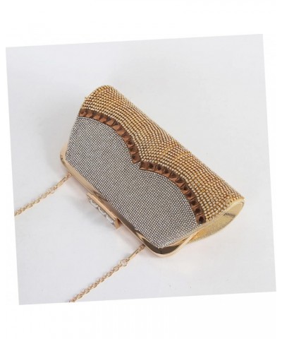 Ladies Bag Golden Purse Fashion Handbag Women Banquet Bag Hand Bags Evening Bag Party Storage Bag Nude Clutch Evening Clutch ...