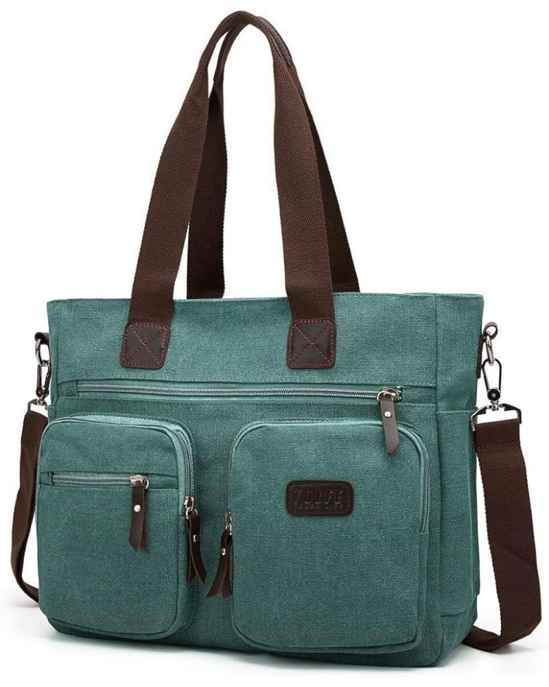 Women Top Handle Satchel Handbags Shoulder Bag Messenger Tote Bag Purse Crossbody Bag Travel Work Tote Bag New-green $14.69 T...