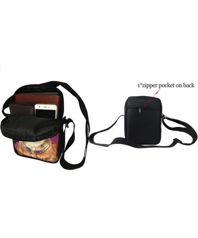 Kid Student 3D Animal Mini Cross Body Messenger Bag Phone Purse Wallet Pet Corgi $9.60 Shoulder Bags