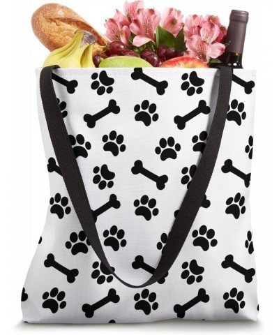 Dog Bone Pattern Tote Bag $10.12 Totes