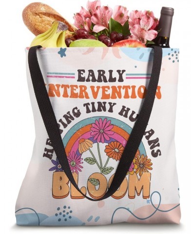 Early Interventionist Early Intervention Helping Tiny Humans Tote Bag $12.00 Totes