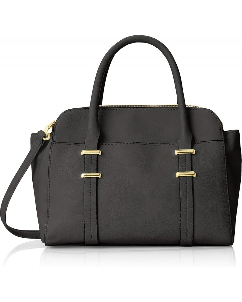 Women's Katherine Compartment Satchel Black $30.03 Shoulder Bags