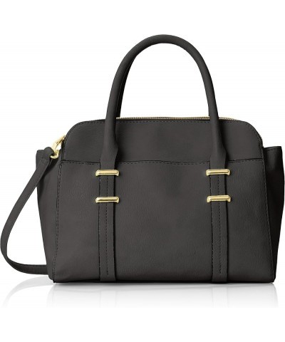 Women's Katherine Compartment Satchel Black $30.03 Shoulder Bags